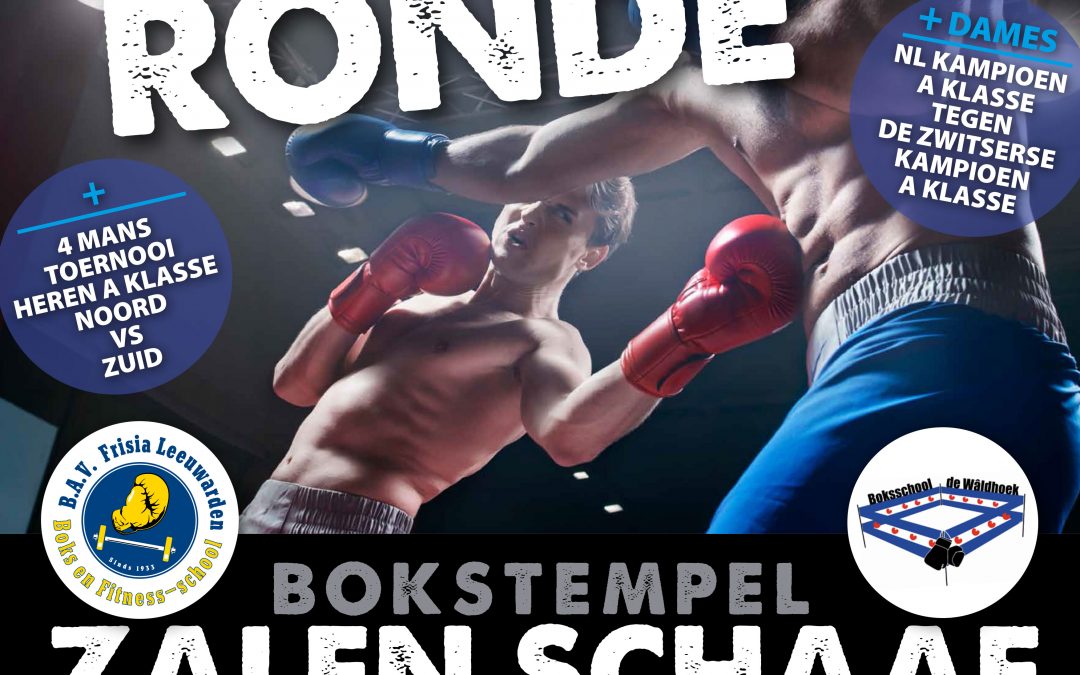 Boksgala zaterdag 14 oktober 2017